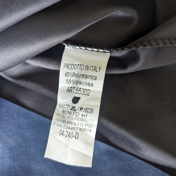 Faux Leather Cover Up XS - Picture 2 of 5